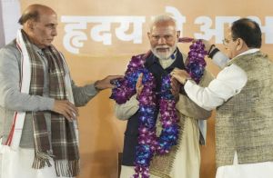 विकास के संदेश की हुई जीत, झूठ की राजनीति पराजित: प्रधानमंत्री मोदी विकास के संदेश की हुई जीत, झूठ की राजनीति पराजित: प्रधानमंत्री मोदी