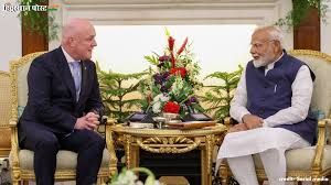 मोदी ने न्यूजीलैंड में खालिस्तान समर्थक तत्वों की गतिविधियों पर प्रधानमंत्री लक्सन से चिंता जताई मोदी ने न्यूजीलैंड में खालिस्तान समर्थक तत्वों की गतिविधियों पर प्रधानमंत्री लक्सन से चिंता जताई