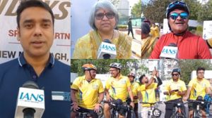 ‘फिट इंडिया संडे ऑन साइकिल’ कार्यक्रम में शामिल हुए लोग, खुद को फिट रखने का दिया संदेश ‘फिट इंडिया संडे ऑन साइकिल’ कार्यक्रम में शामिल हुए लोग, खुद को फिट रखने का दिया संदेश