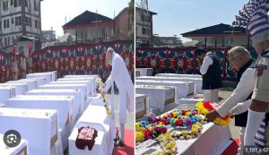 पहलगाम हमले में मारे गए लोगों को पुष्पचक्र अर्पित कर श्रद्धांजलि दी गई, अमित शाह पीड़ितों से मिले पहलगाम हमले में मारे गए लोगों को पुष्पचक्र अर्पित कर श्रद्धांजलि दी गई, अमित शाह पीड़ितों से मिले