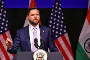 वेंस ने भारत से गैर-शुल्क बाधाओं को हटाने, अधिक अमेरिकी ऊर्जा, सैन्य हार्डवेयर खरीदने का आग्रह किया वेंस ने भारत से गैर-शुल्क बाधाओं को हटाने, अधिक अमेरिकी ऊर्जा, सैन्य हार्डवेयर खरीदने का आग्रह किया