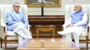 जम्मू कश्मीर के मुख्यमंत्री उमर अब्दुल्ला ने की प्रधानमंत्री नरेन्द्र मोदी से मुलाकात