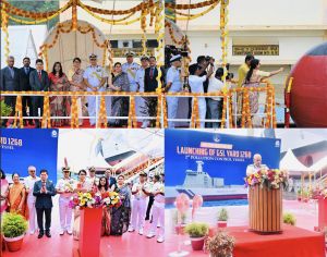गोवा शिपयार्ड में निर्मित आईसीजी का स्वदेशी प्रदूषण नियंत्रण पोत ‘समुद्र प्रचेत’ लॉन्च गोवा शिपयार्ड में निर्मित आईसीजी का स्वदेशी प्रदूषण नियंत्रण पोत ‘समुद्र प्रचेत’ लॉन्च
