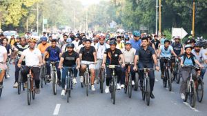 केंद्रीय मंत्री मनसुख मांडविया ने &lsquo;संडे ऑन साइकिल&rsquo; एंथम लॉन्च किया