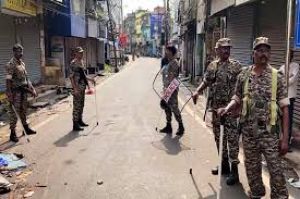 हिंसा प्रभावित कटक में तनाव, 12 घंटे के बंद के बीच भारी सुरक्षा तैनात