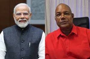  प्रधानमंत्री मोदी ने सेशेल्स के नए राष्ट्रपति हर्मिनी को बधाई दी