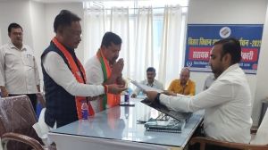 नितिन नवीन ने लगातार 5 वीं बार बांकीपुर सीट से किया नामांकन, मुख्यमंत्री साय बने प्रस्तावक