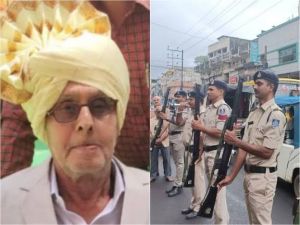 देहदान करने वाले व्यक्ति को &lsquo;गार्ड ऑफ ऑनर' के साथ दी गई अंतिम विदाई