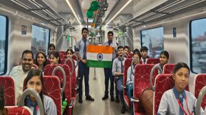 एनसीआरटीसी की अनोखी पहल: जन्मदिन से प्री-वेडिंग तक अब नमो भारत ट्रेन में मनाएं जश्न एनसीआरटीसी की अनोखी पहल: जन्मदिन से प्री-वेडिंग तक अब नमो भारत ट्रेन में मनाएं जश्न