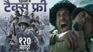 मुख्यमंत्री ने फिल्म &lsquo;120 बहादुर' को कर मुक्त घोषित किया