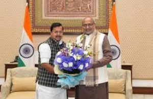 भाजपा के नवनियुक्त कार्यकारी अध्यक्ष ने उपराष्ट्रपति राधाकृष्णन से मुलाकात की