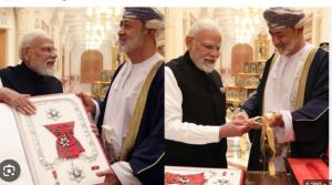  केन्द्रीय मंत्री अमित शाह ने प्रधानमंत्री नरेन्द्र मोदी को ओमान के सर्वोच्च नागरिक सम्मान से नवाजे जाने पर  बधाई दी
