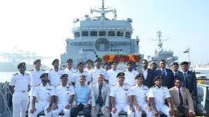 पनडुब्बी रोधी पोत 'अंजदीप' नौसेना को सौंपा गया