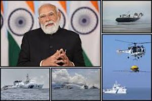 प्रधानमंत्री मोदी ने तटरक्षक बल के स्थापना दिवस पर बधाई दी