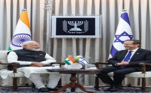 पीएम मोदी ने इजरायली राष्ट्रपति इसाक हर्जोग से की मुलाकात, भारत आने का दिया न्योता