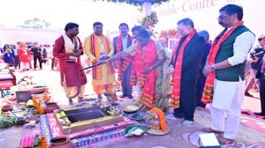   मंदिर का भूमिपूजन कर बोलीं राष्ट्रपति, &lsquo;पूरी मानवता पर बिना भेदभाव बरसती है श्रीजगन्नाथ की कृपा&rsquo;