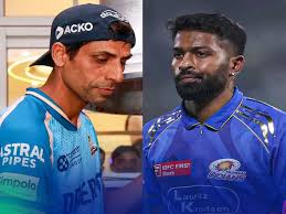 पंड्या और नेहरा पर आईपीएल आचार संहिता के उल्लंघन के लिये जुर्माना पंड्या और नेहरा पर आईपीएल आचार संहिता के उल्लंघन के लिये जुर्माना