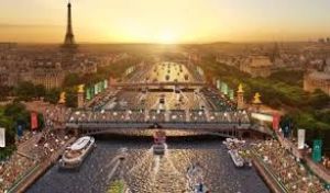 सीन नदी पर ओलंपिक उद्घाटन समारोह के दौरान हो सकती बारिश सीन नदी पर ओलंपिक उद्घाटन समारोह के दौरान हो सकती बारिश