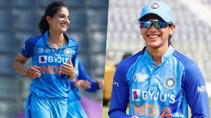  स्मृति मंधाना, रेणुका ठाकुर रैंकिंग चौथे और पांचवें स्थान पर