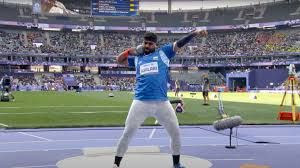 विश्व चैम्पियन सचिन खिलाड़ी को शॉटपुट में रजत