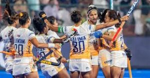 भारत अपने से ऊंची रैंकिंग की चीन को 3-0 से हराकर महिला एसीटी हॉकी के सेमीफाइनल में