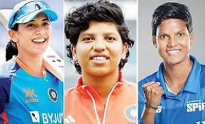 मंधाना, ऋचा, दीप्ति को आईसीसी की साल की सर्वश्रेष्ठ महिला टी20 अंतरराष्ट्रीय में मिली जगह मंधाना, ऋचा, दीप्ति को आईसीसी की साल की सर्वश्रेष्ठ महिला टी20 अंतरराष्ट्रीय में मिली जगह