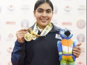 सुरुची को स्वर्ण, 10 मीटर एयर पिस्टल में हरियाणा का दबदबा सुरुची को स्वर्ण, 10 मीटर एयर पिस्टल में हरियाणा का दबदबा