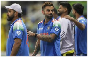 कोहली के करिश्मे के साथ आस्ट्रेलिया से हिसाब बराबर करके भारत चैम्पियंस ट्रॉफी फाइनल में कोहली के करिश्मे के साथ आस्ट्रेलिया से हिसाब बराबर करके भारत चैम्पियंस ट्रॉफी फाइनल में