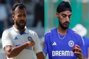 आकाश दीप, अर्शदीप के कवर के तौर पर कम्बोज भारतीय टीम में, नीतिश का खेलना भी संदिग्ध आकाश दीप, अर्शदीप के कवर के तौर पर कम्बोज भारतीय टीम में, नीतिश का खेलना भी संदिग्ध